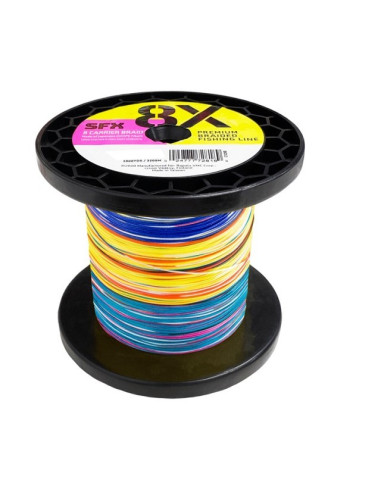 Sufix SFX 8X 0.405mm 3200m Multicolor